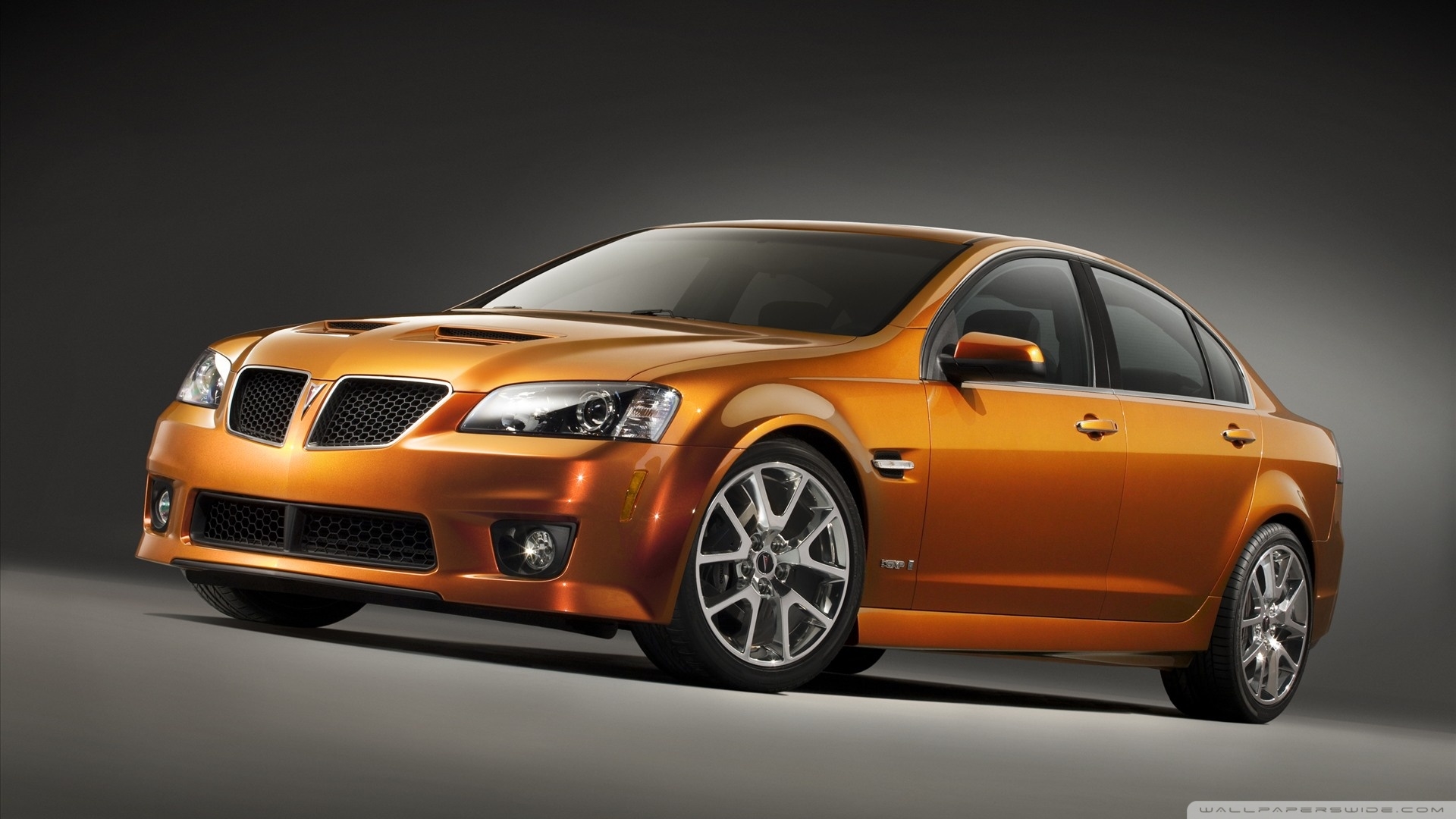 1920x1080 Orange Pontiac G8 GXP Car 1 Ultra HD Desktop Background Wallpaper for 4K UHD TV, Widescreen & UltraWide Desktop & Laptop, Tablet, Desktop