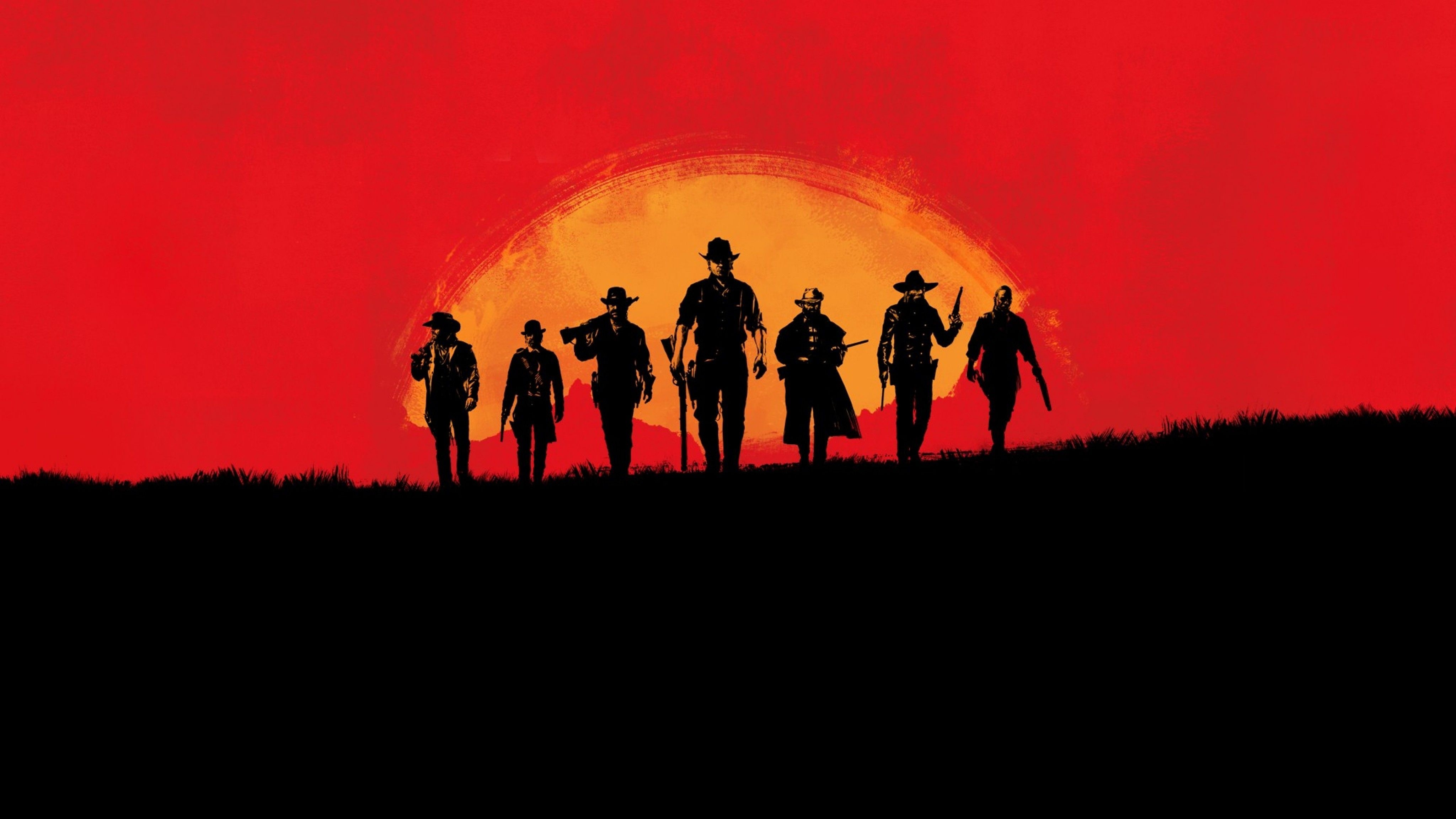 4100x2310 Red Dead Redemption 2 4k Wallpaper 1080p. Widescreen wallpaper, Red dead redemption, Red sunset, Desktop