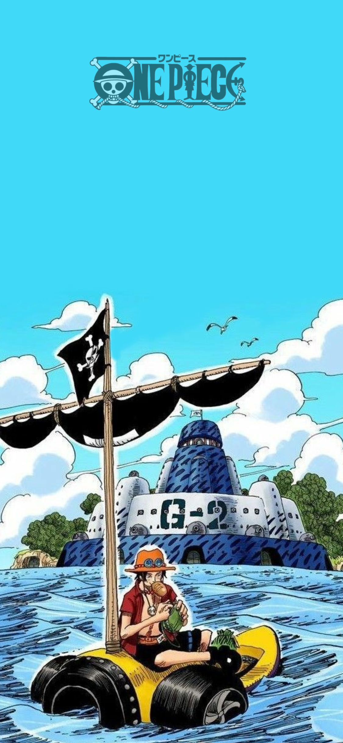 1130x2440 Ace wallpaper. One piece wallpaper iphone, One piece photo, One piece picture, Phone