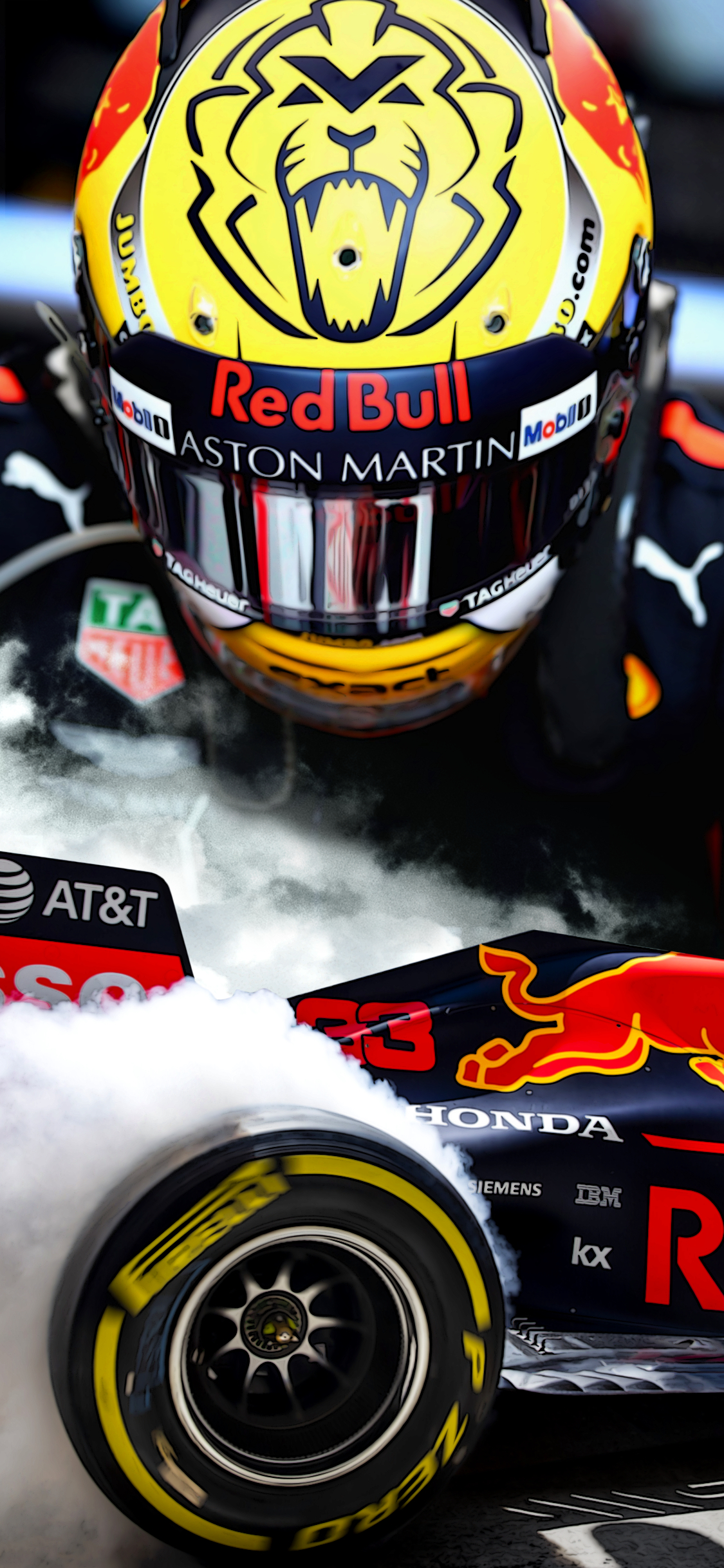 1130x2440 Max Verstappen Wallpaper, Phone