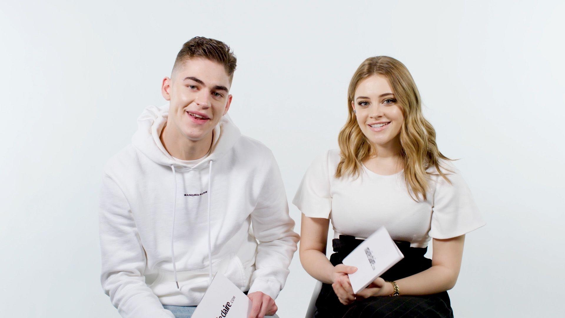 1920x1080 Are After Co Stars Hero Fiennes Tiffin And Josephine Langford, Desktop