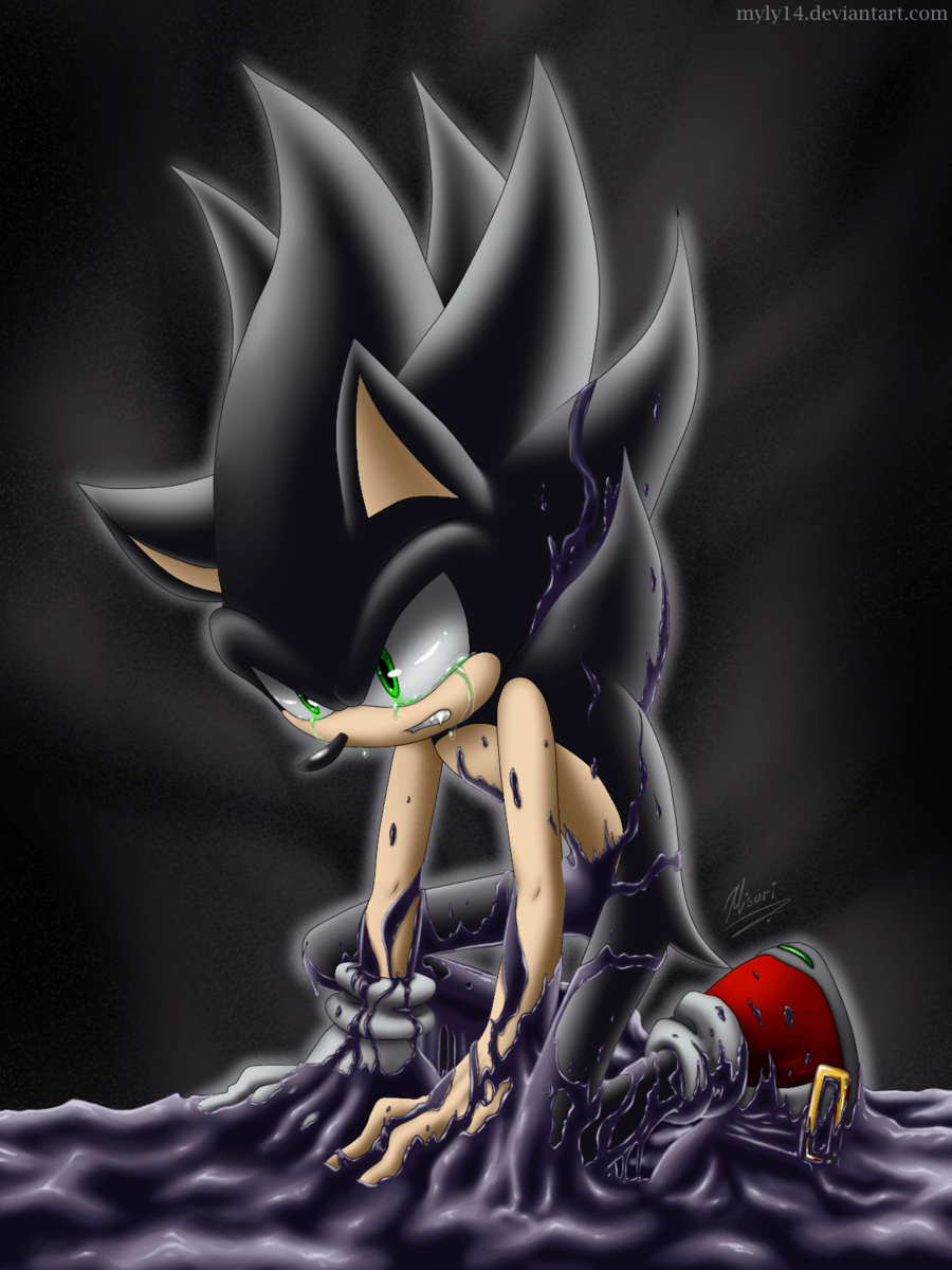 900x1200 Badass Dark Sonic Wallpaper, Phone