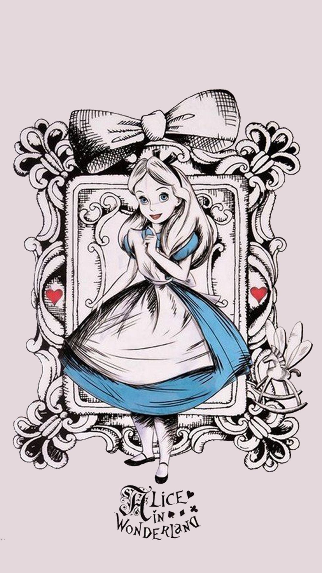 1080x1920 Disney Alice iPhone Wallpaper, Phone