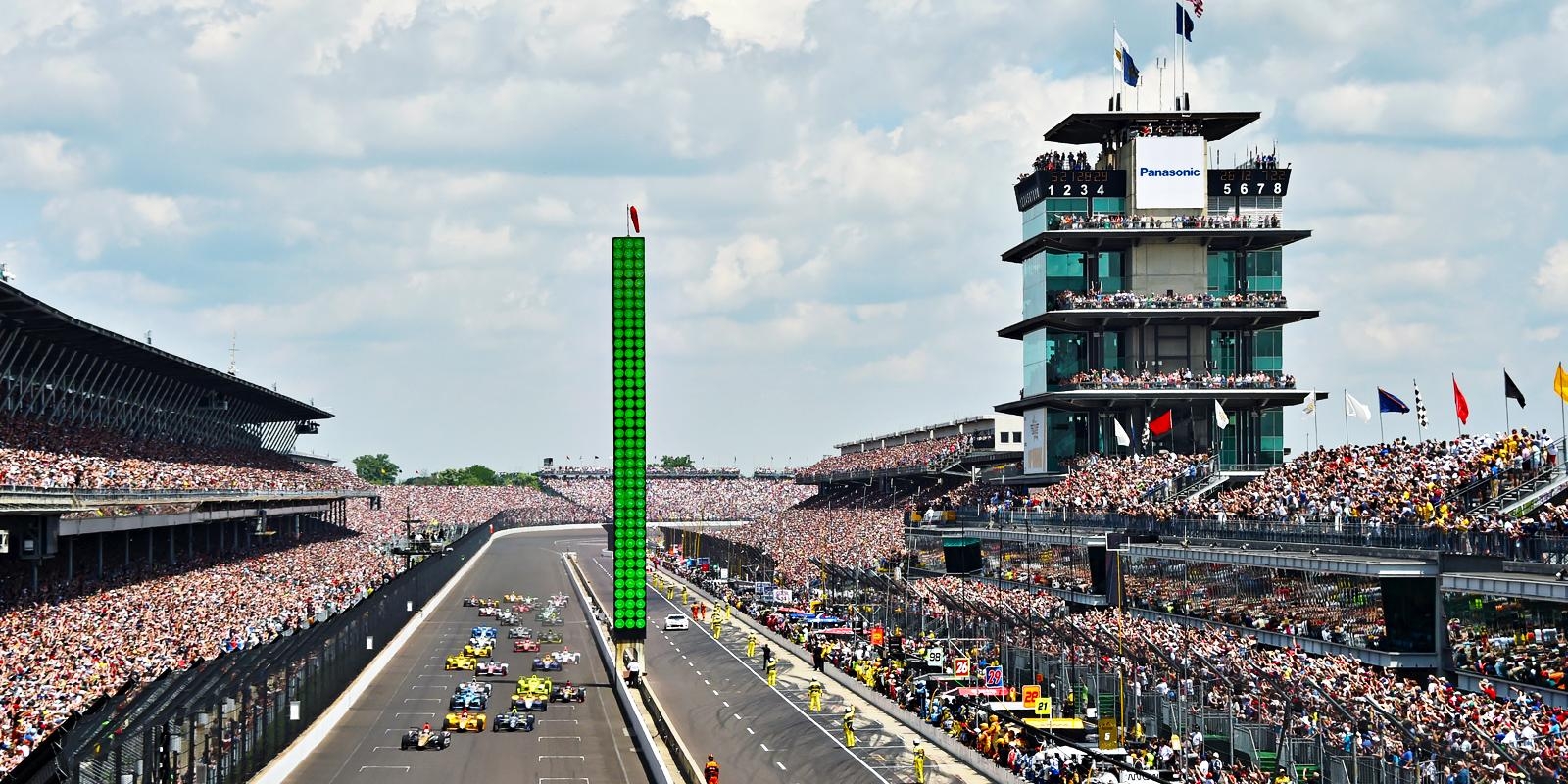 1600x800 Indianapolis Motor Speedway (Indiana State), The Highest Capacity, Dual Screen