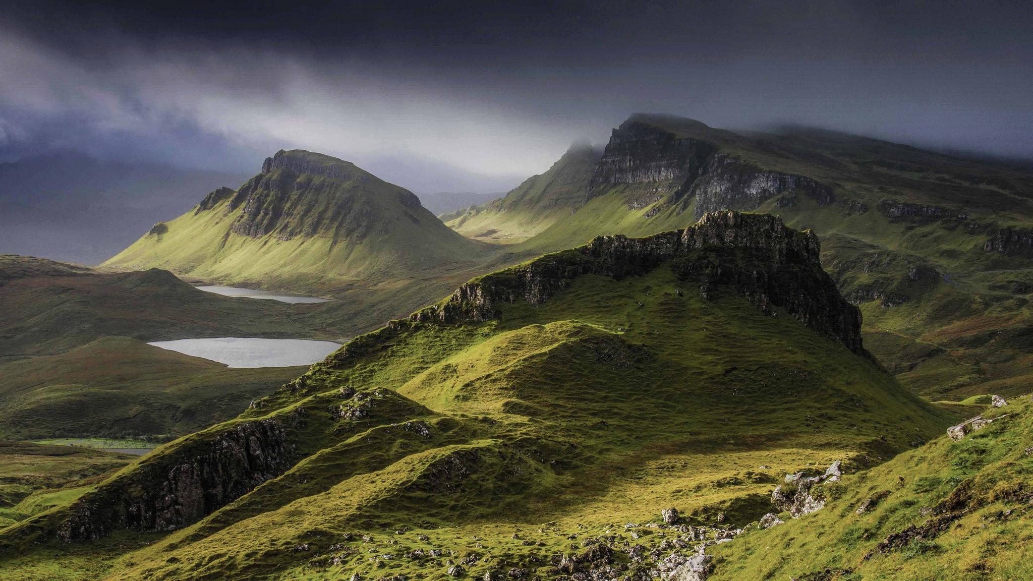 2050x1160 Trotternish ridge, Isle of Skye, Scotland, Desktop