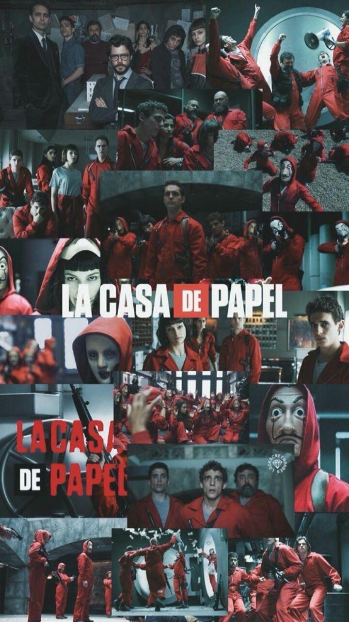 720x1280 Wallpaper La Casa De Papel. Fondos / imágenes em 2019. Casa de, Phone