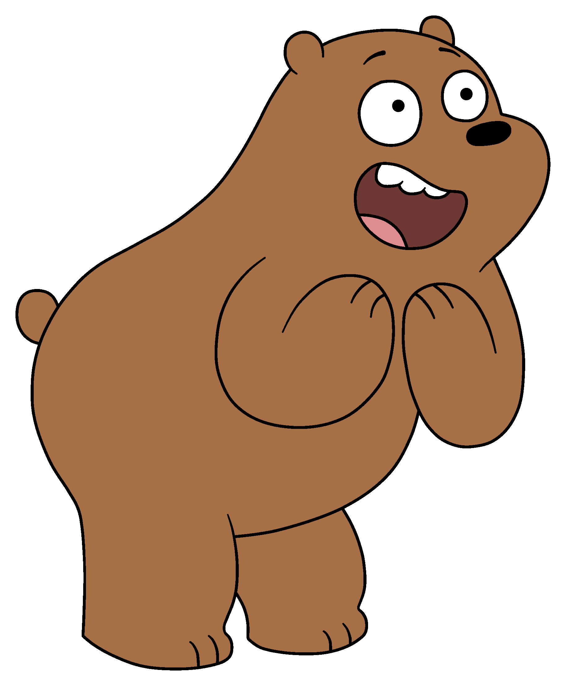 1830x2220 Grizzly Bear. We Bare Bears, Phone