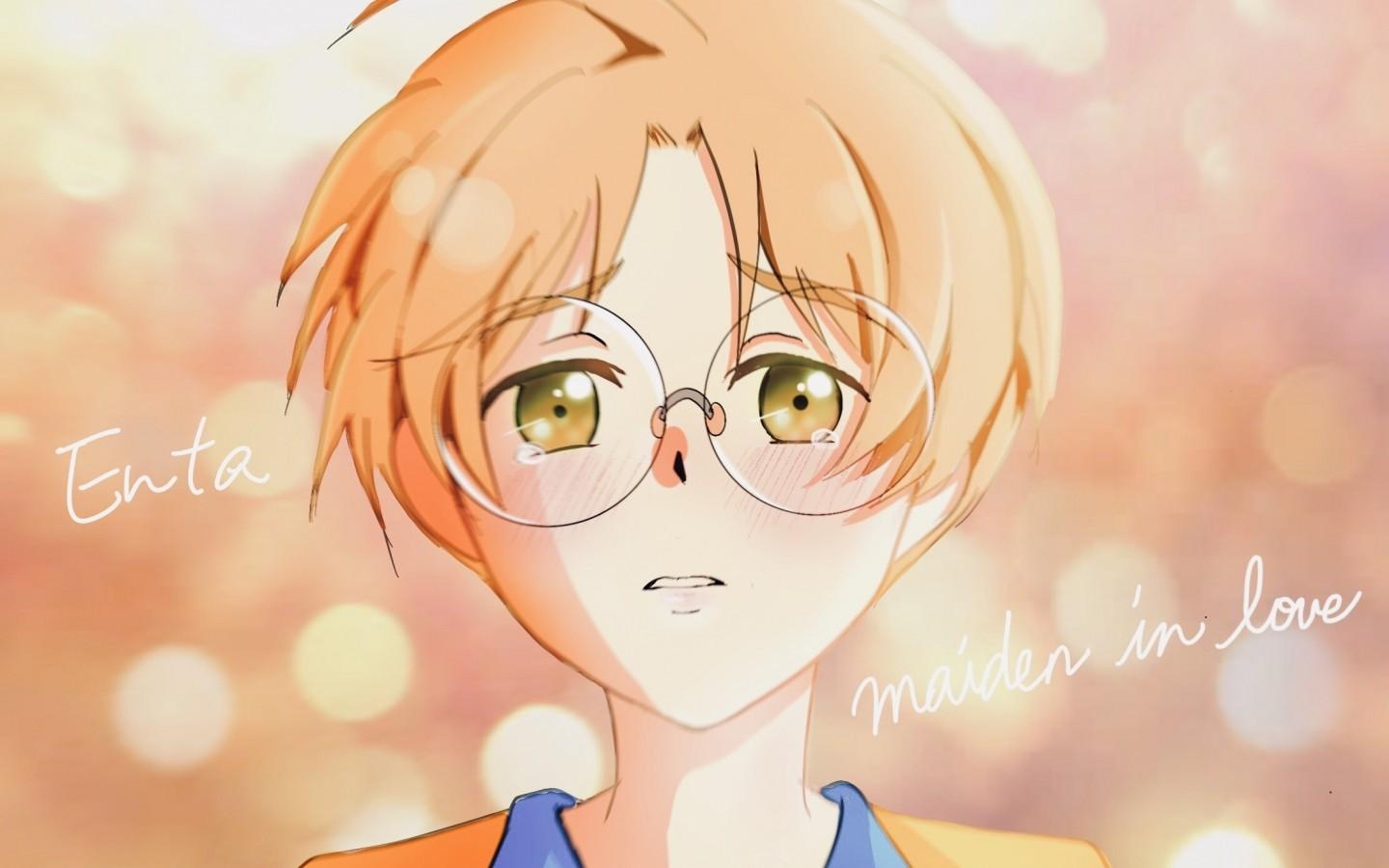 1440x900 Download  Jinnai Entai, Sarazanmai, Glasses, Worried, Desktop