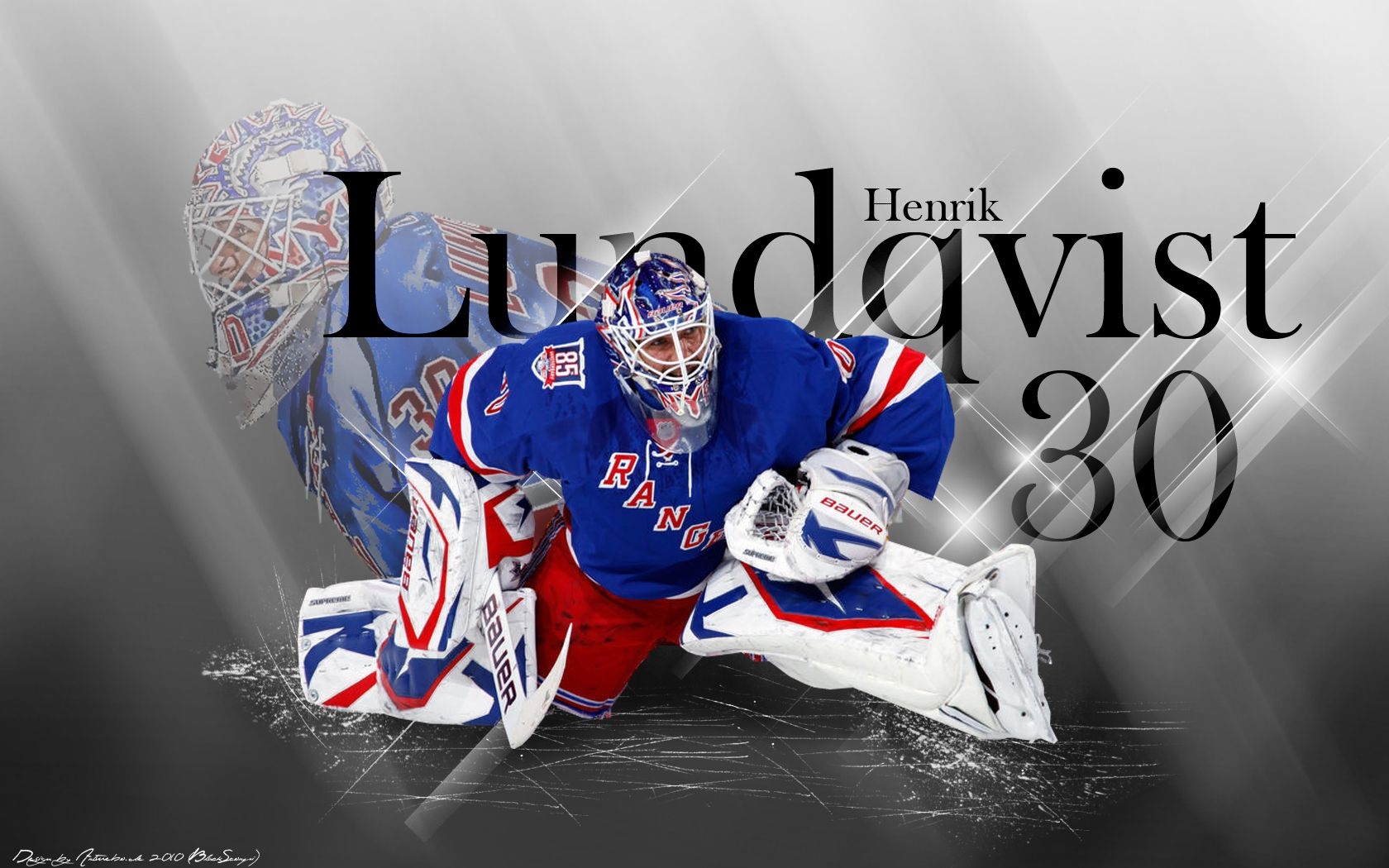 1680x1050 Nhl New York Rangers Hockey Player Henrik Ludqvist HD Wallpaper, Desktop