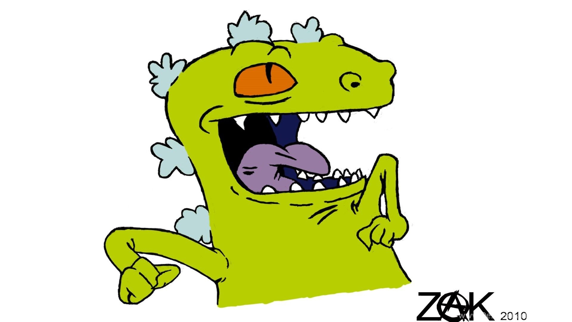 1920x1080 Reptar From The Rugrats By SuperZakk Desktop Background, Desktop