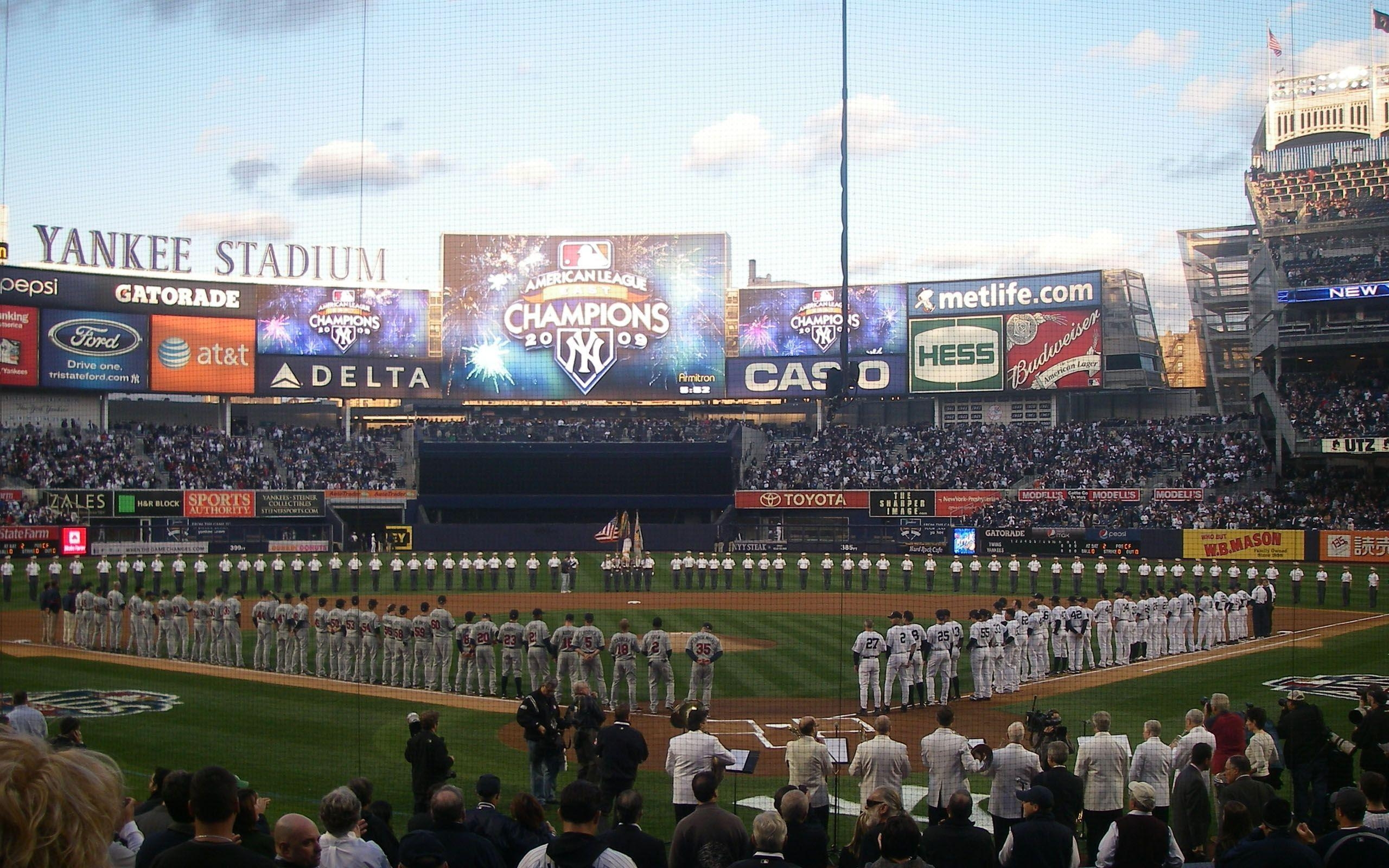 2560x1600 New York Yankees Team Stadium  wallpaper, Desktop