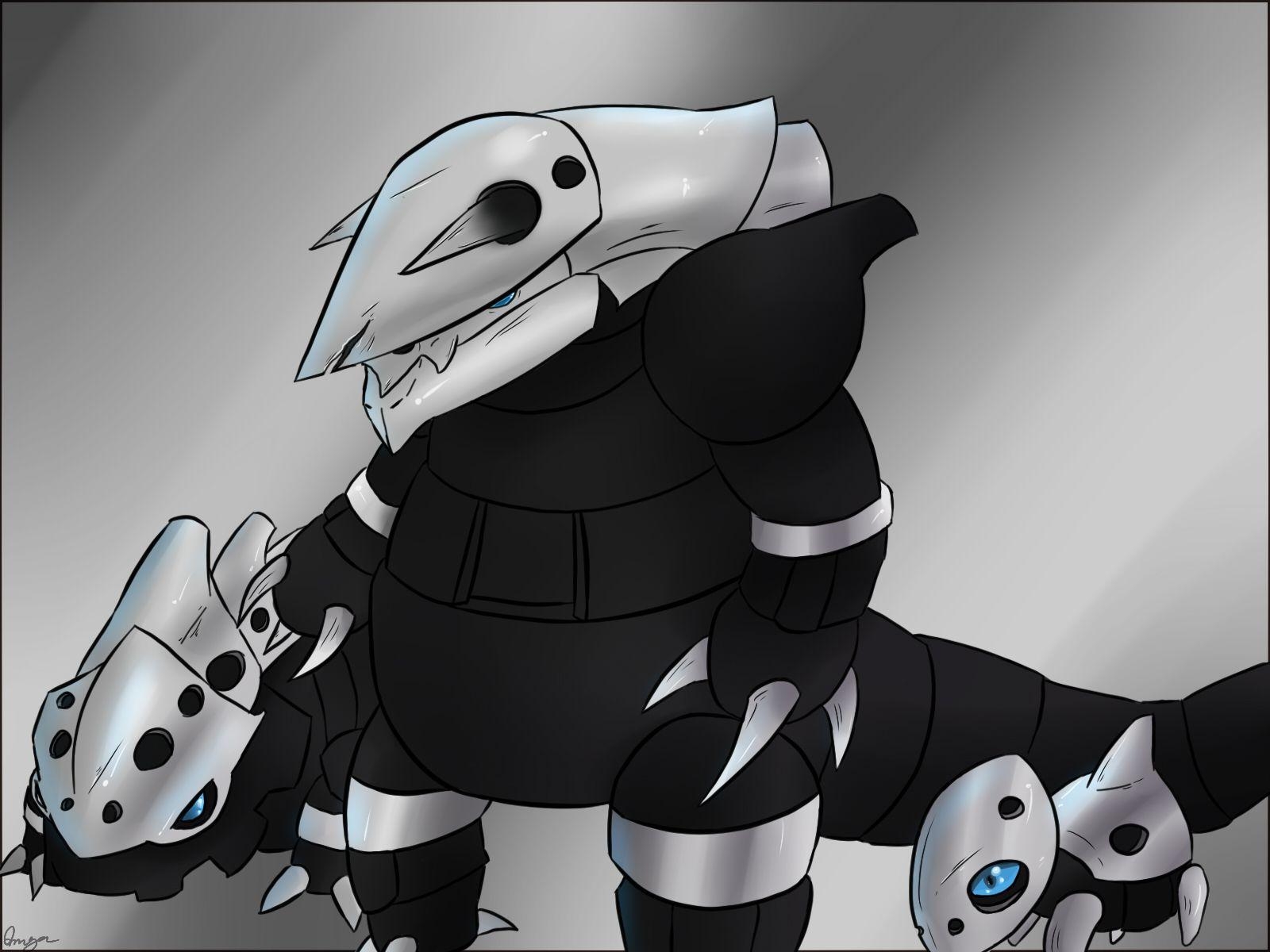 1600x1200 Aron, Lairon and Aggron by OmegaWalrus on Newgrounds, Desktop