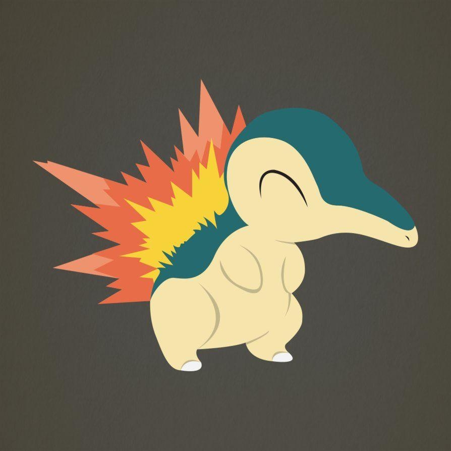 900x900 Cyndaquil (Vector), Phone