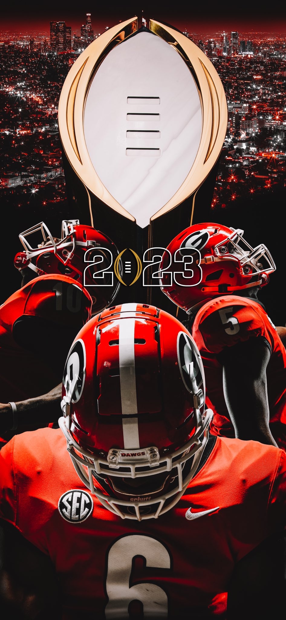 950x2050 Georgia Football Championship, Phone