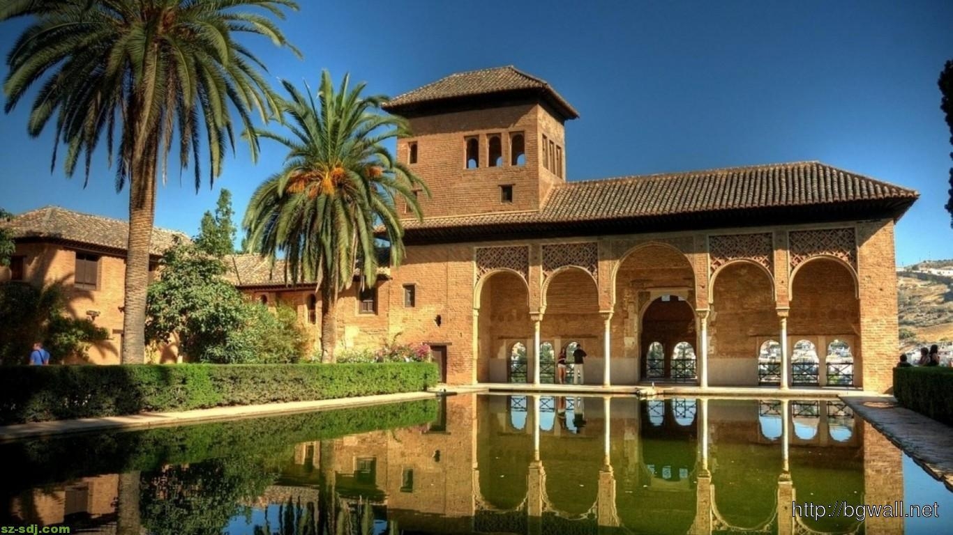 1370x770 Wallpaper Blink of Alhambra Wallpaper HD for Android, Desktop