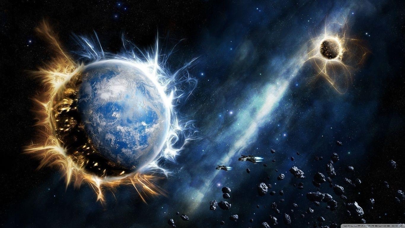 1370x770 Outer Space Fantasy HD desktop wallpaper, Widescreen, High, Desktop