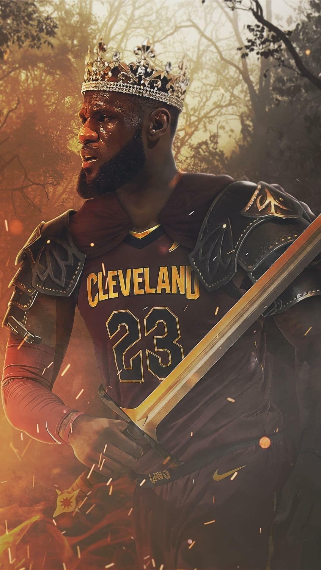 1080x1920 LEBRON JAMES WALLPAPER. Lebron james wallpaper, King lebron, Phone