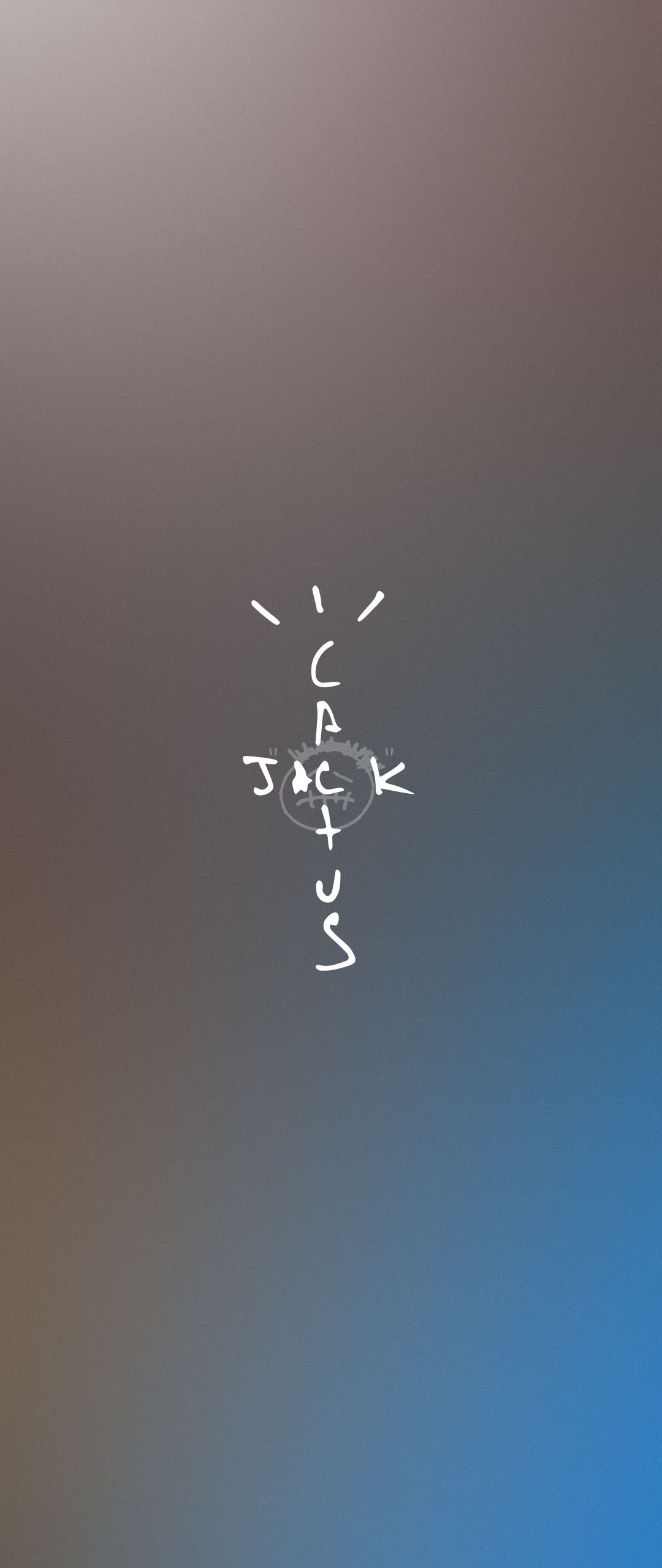 1080x2560 CACTUS JACK S2M JACK LOGO WALLPAPER STYLE 2 / MOBILE, Phone