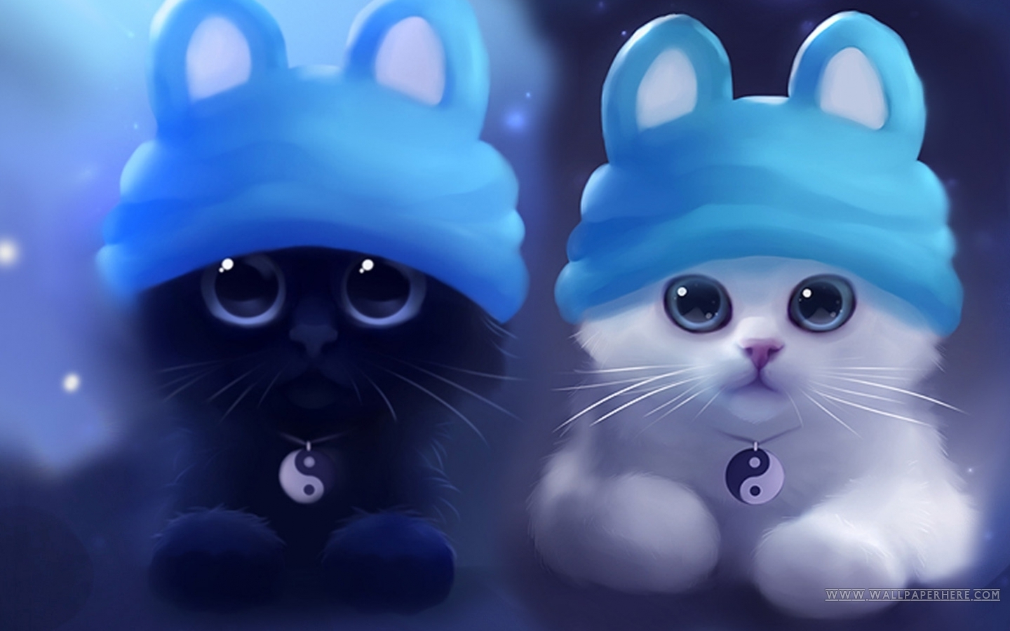 1440x900 28++ Cute Anime Cat Wallpaper Free, Desktop