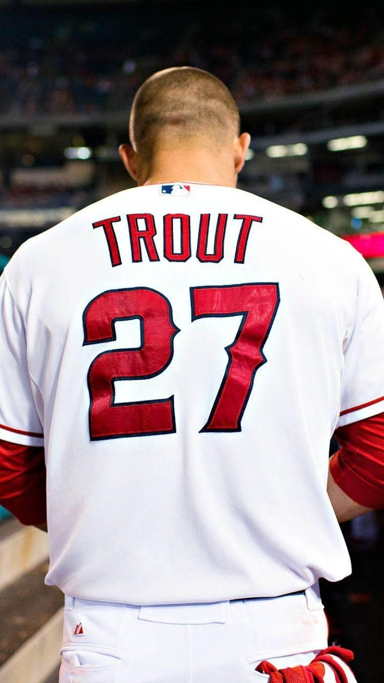 750x1340 IPhone 6 Mike trout Wallpaper HD, Desktop Background, Phone