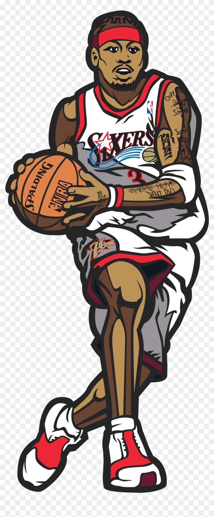 840x2030 Allen Iverson Clip Art, Png Download, Transparent Png, Phone