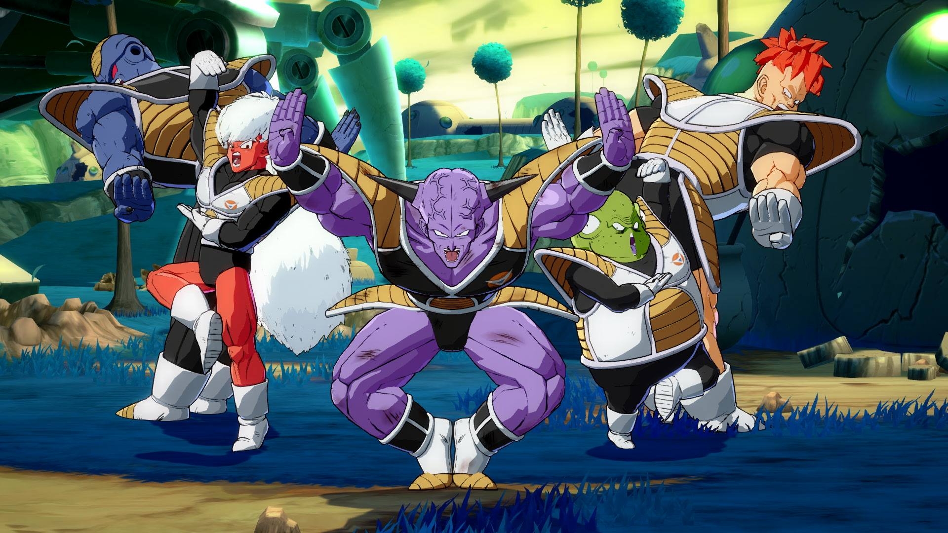 1920x1080 The Ginyu Force posing. Dragon Ball FighterZ, Desktop