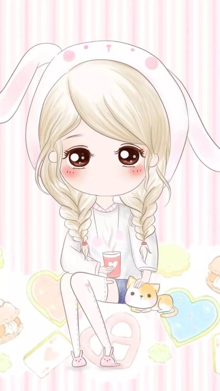 720x1280 Cute Korean Cartoon, Phone