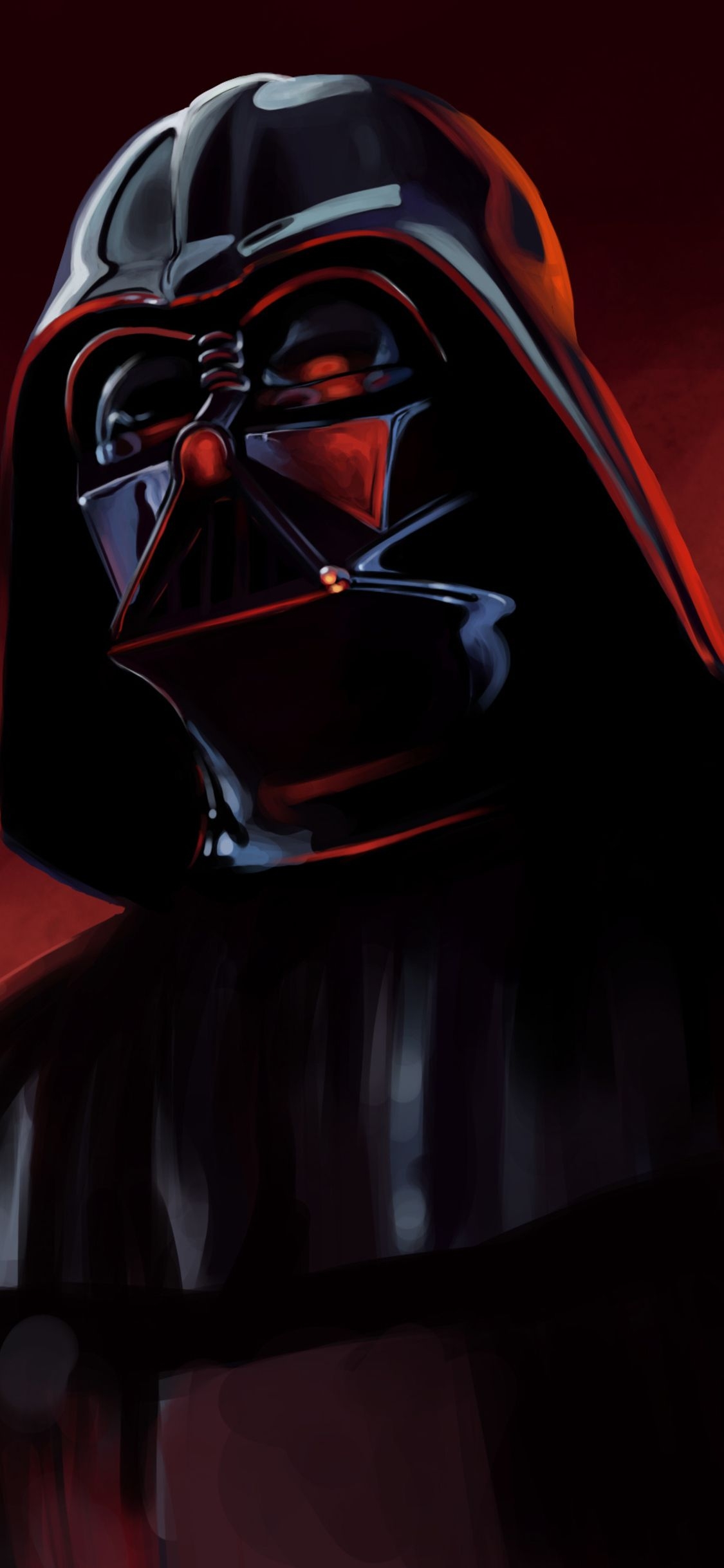 1130x2440 darth vader wallpaper 4k iphone x, Phone