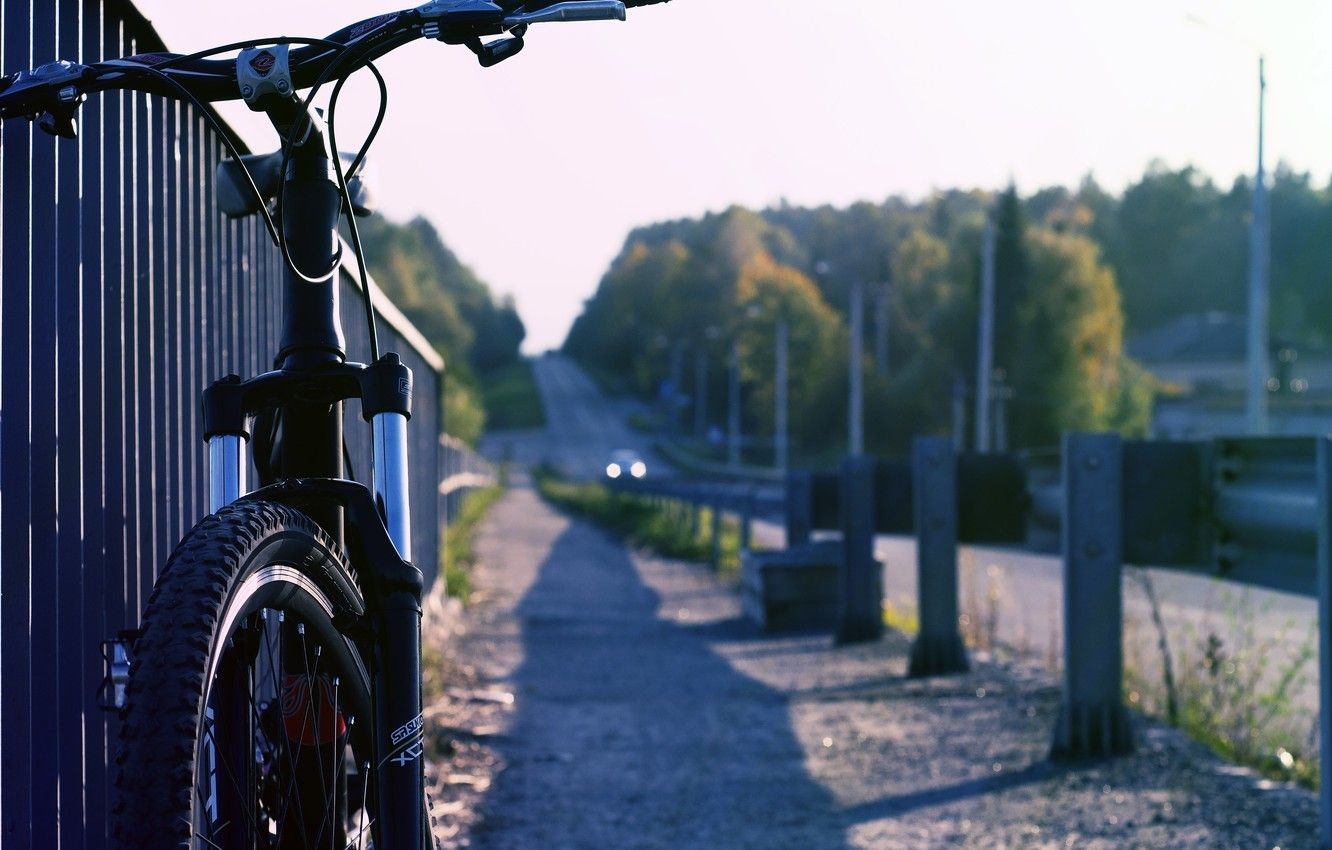 1340x850 Wallpaper asphalt, the sun, bike, background, earth, widescreen, Wallpaper, mood, wheel, the wheel, wallpaper, bicycle, widescreen, background, full screen, HD wallpaper image for desktop, section разное, Desktop