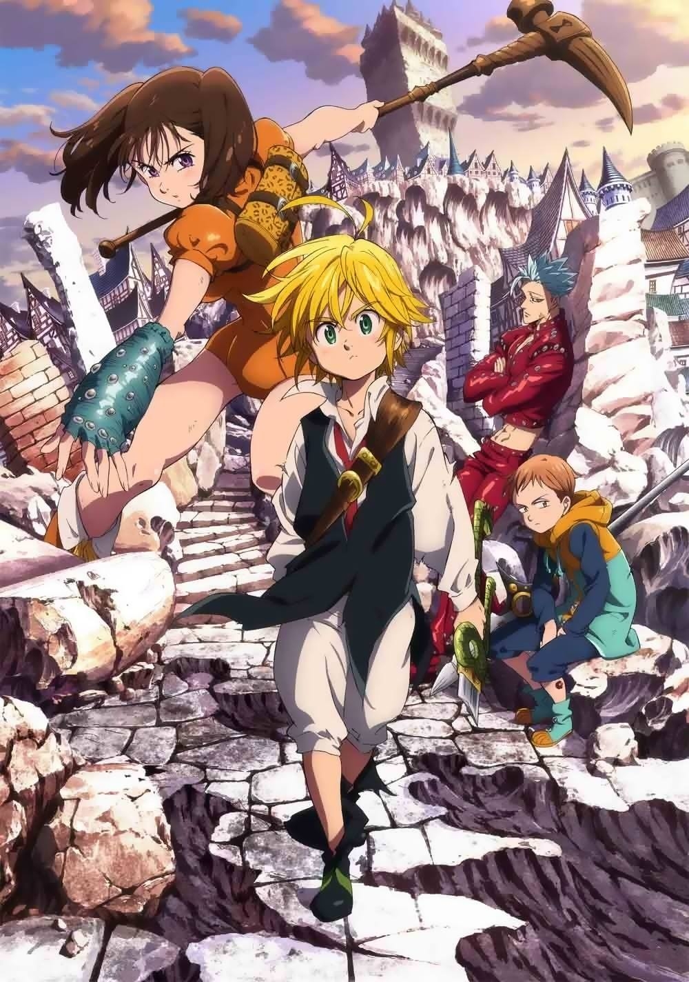 1000x1430 Nanatsu no Taizai Wallpaper, Phone