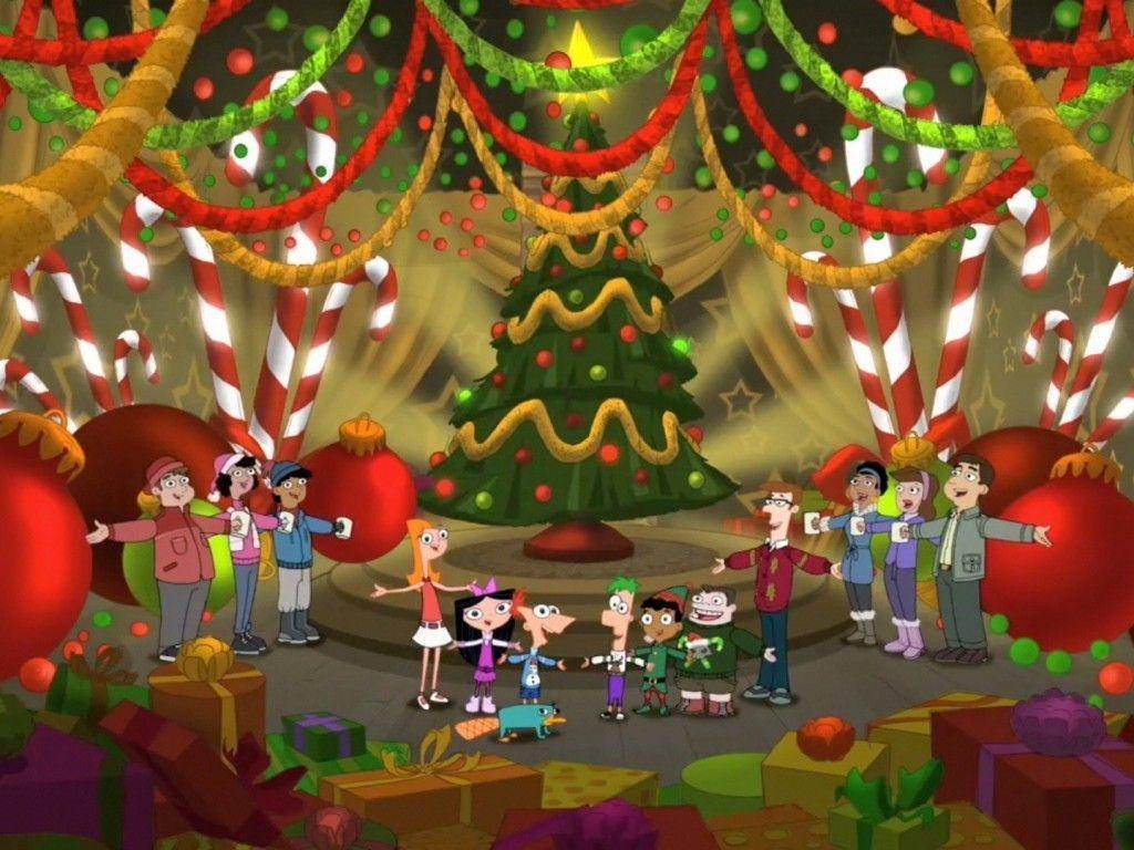 1030x770 Phineas and Ferb Christmas Wallpaper, Desktop