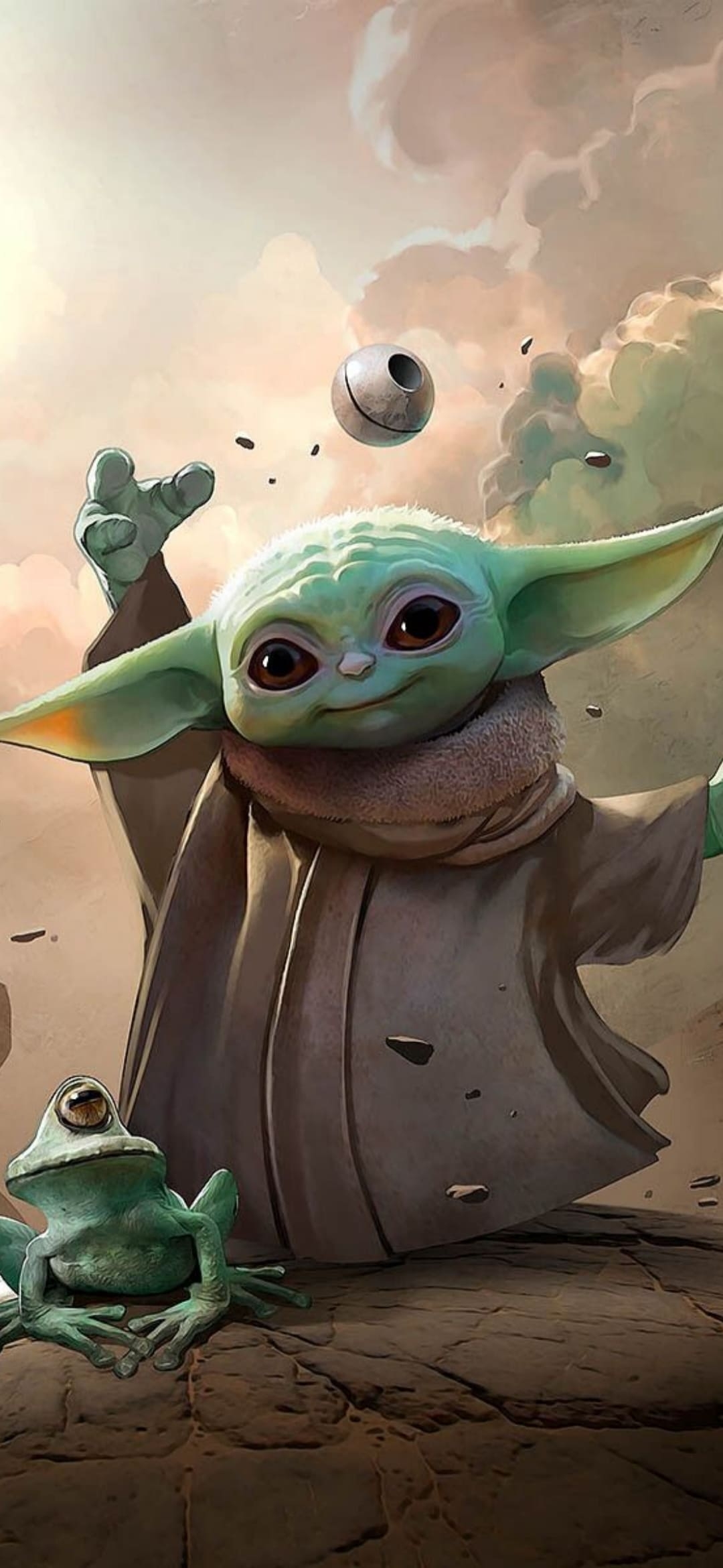 1080x2340 Baby Yoda Wallpaper, Phone