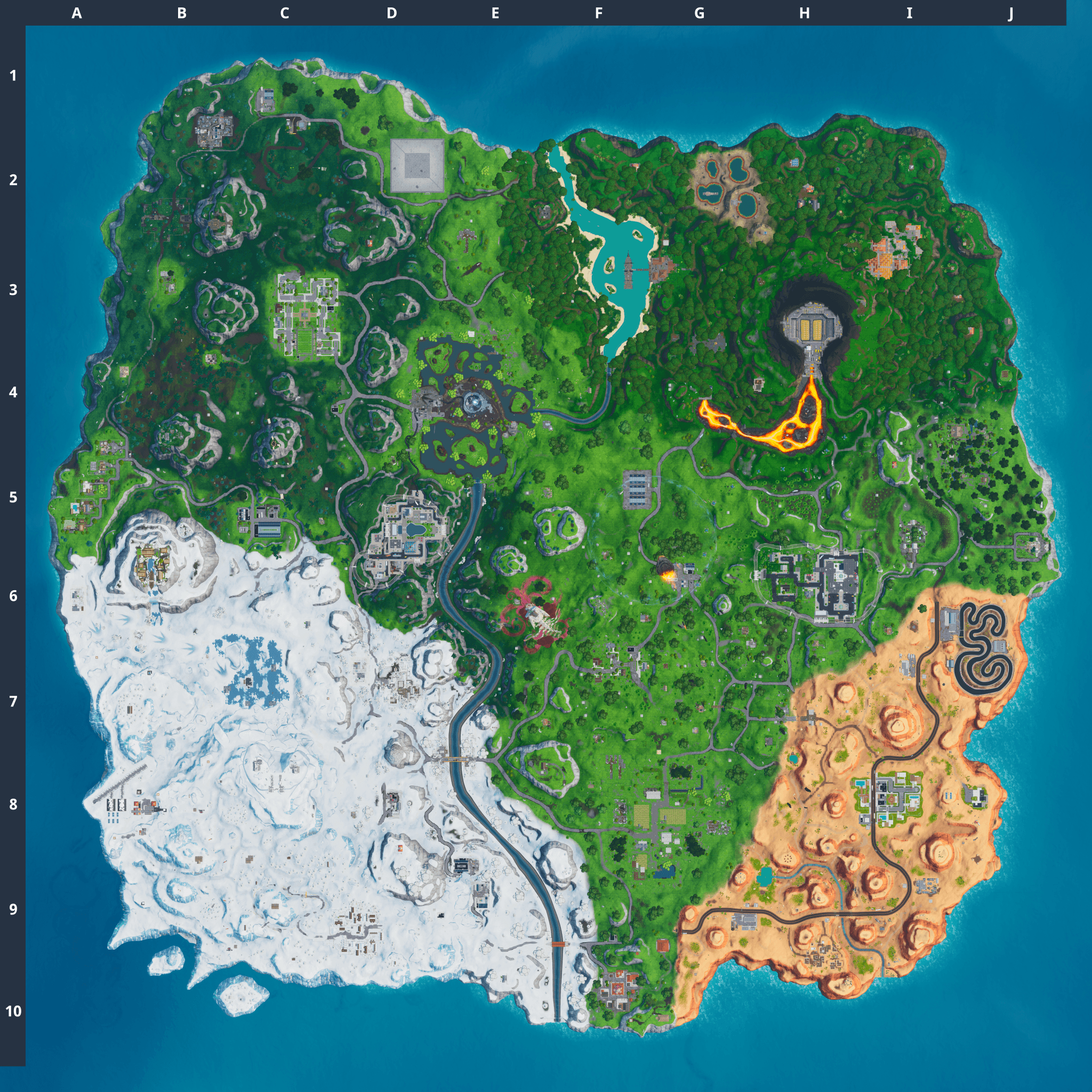 2050x2050 Fortnite Season 10 wallpaper, Phone