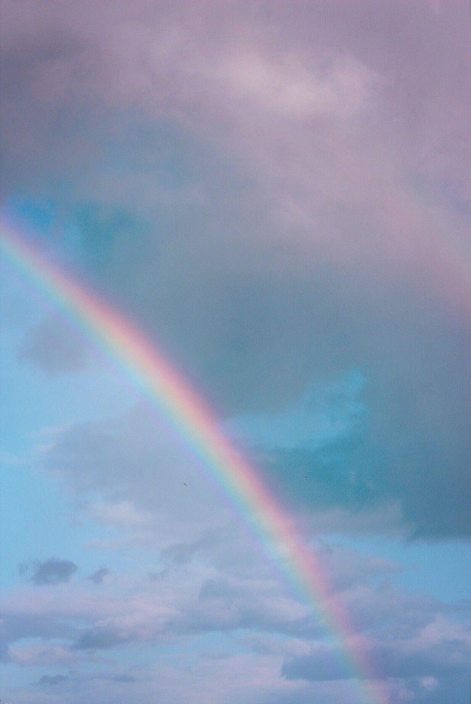 940x1400 Rainbow. Sky aesthetic, Rainbow wallpaper, Aesthetic, Phone