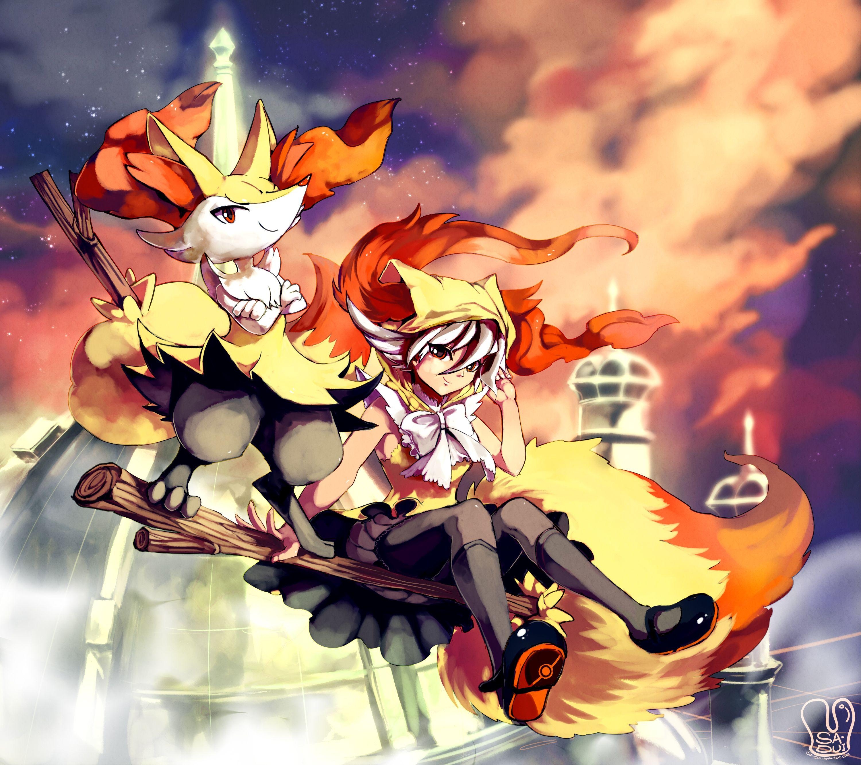 3000x2670 Braixen (pokemon) Drawn By Sa Dui, Desktop