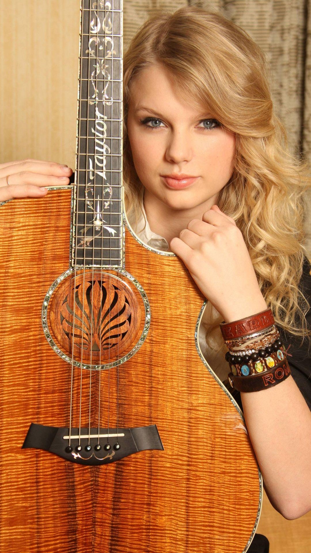 1080x1920 Taylor Swift Guitars Wallpaper, Phone