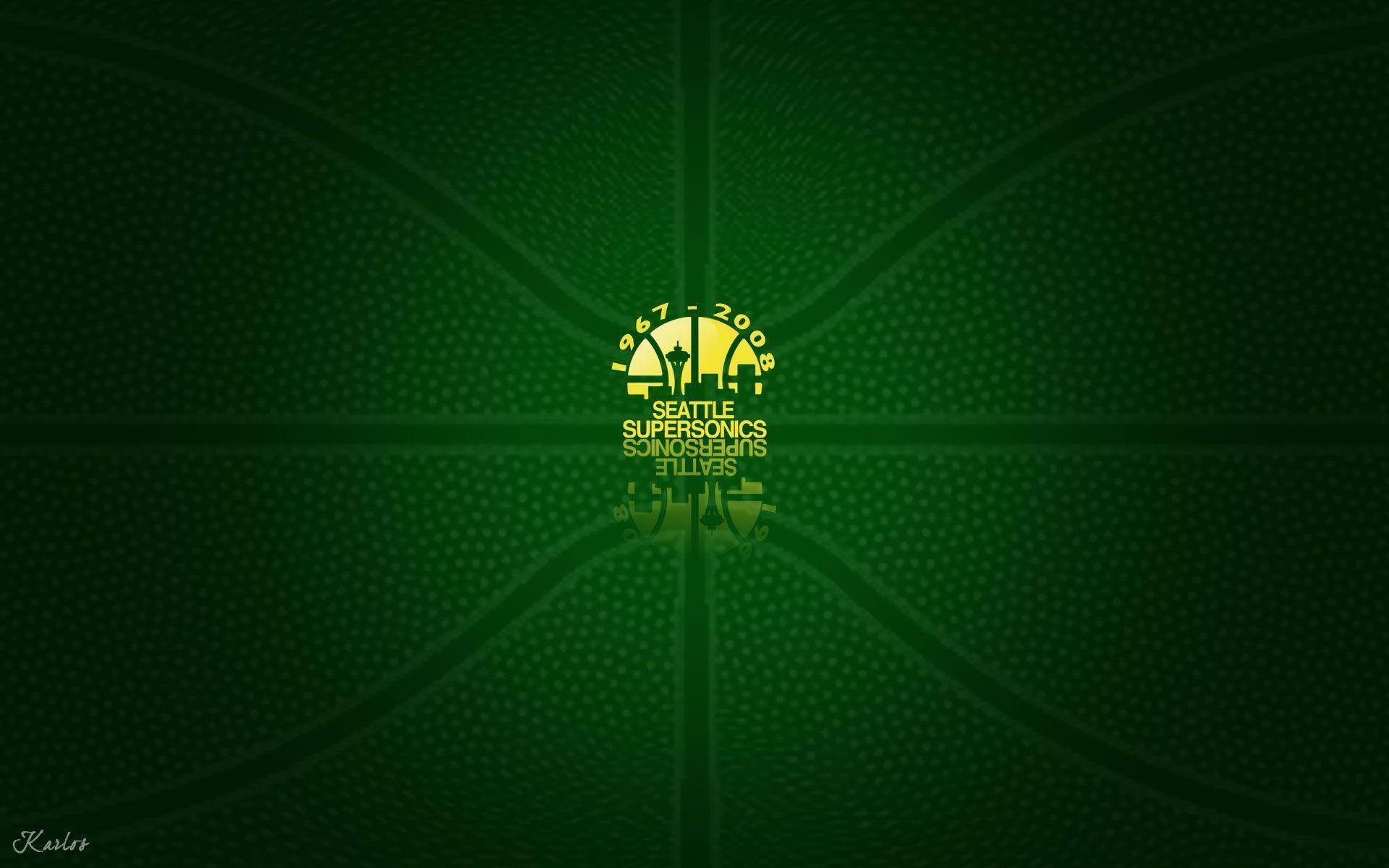 1920x1200 Seattle Supersonics Wallpaper. Basketball Wallpaper at, Desktop