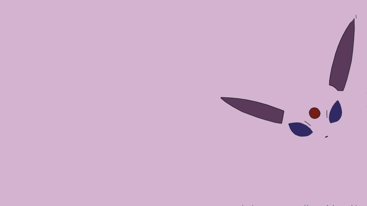 1200x670 Espeon Minimalist Wallpaper, Desktop