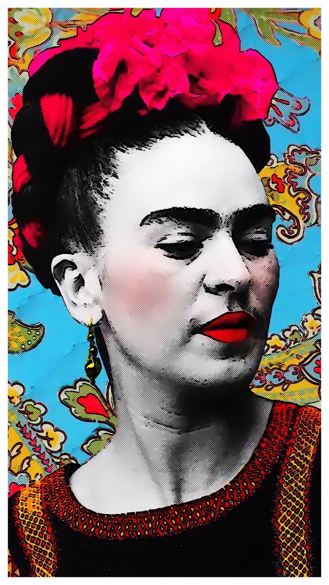 1080x1920 Frida Kahlo Art Desktop, iPhone, Desktop HD Background / Wallpaper (1080p, 4k) (1242x2208) (2020), Phone