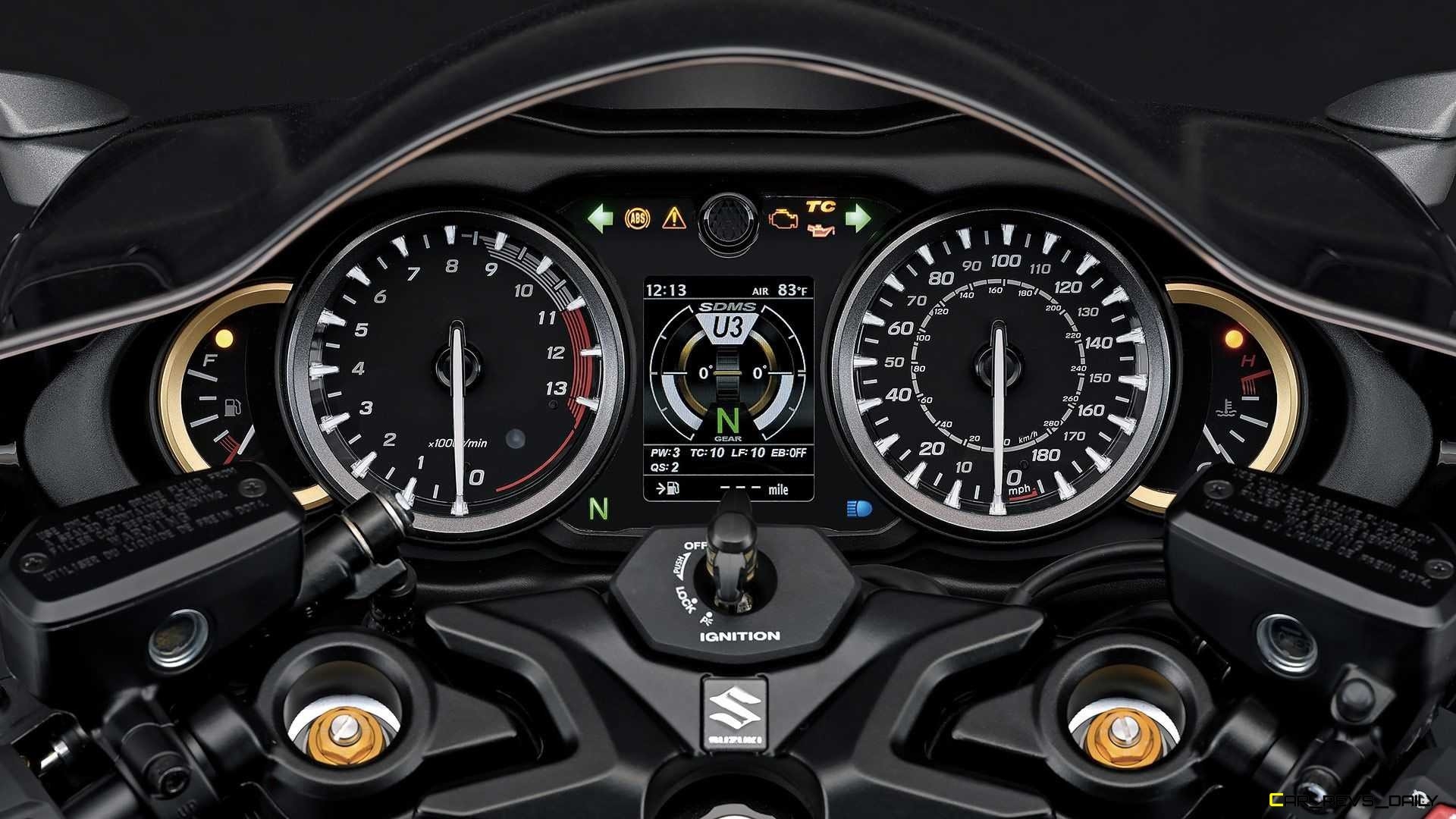 1920x1080 2022 Suzuki Hayabusa Detail Dashboard, Desktop