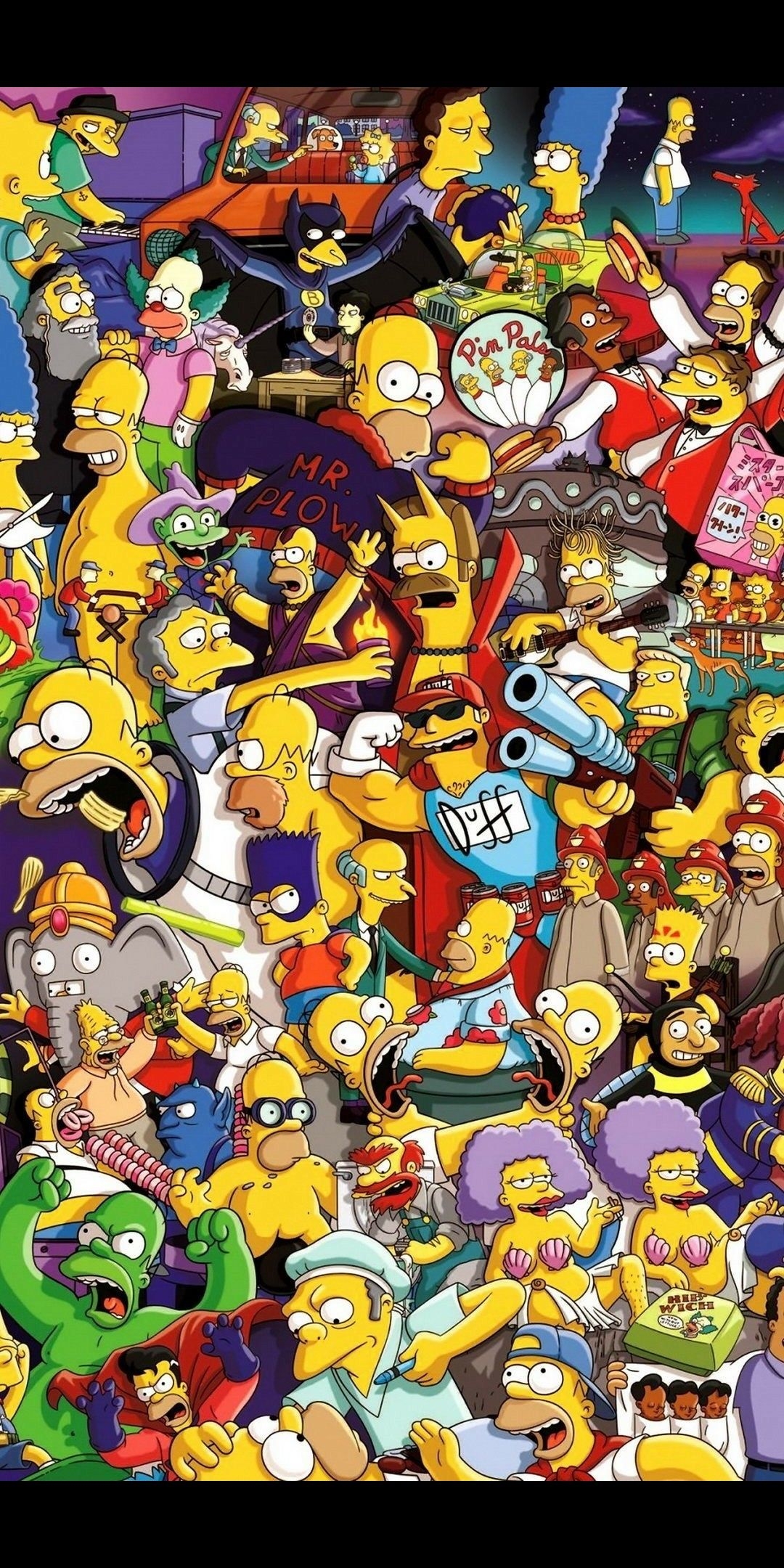 1080x2160 wallpaper. Simpson wallpaper iphone, Cartoon wallpaper, Cartoon wallpaper iphone, Phone