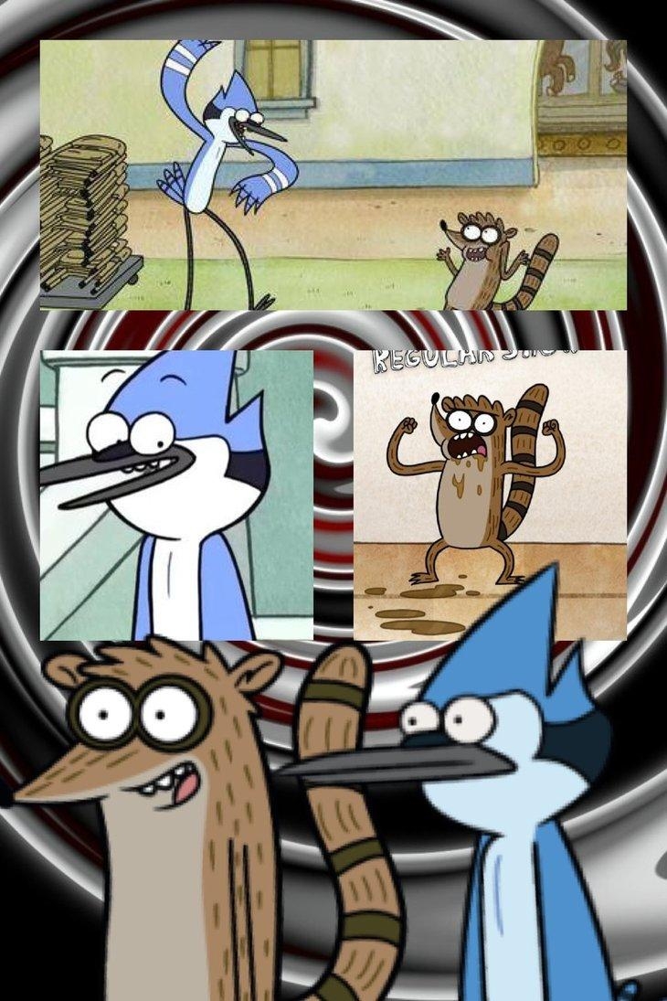 730x1100 Mordecai And Rigby Wallpaper, Phone