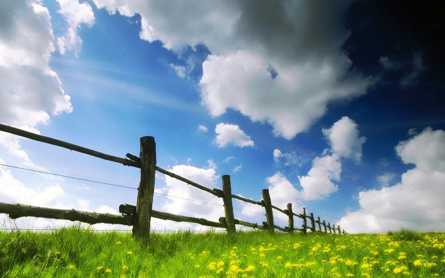 1440x900 Springtime Bright Sky Wallpaper, iPhone Wallpaper, Facebook Cover, Desktop