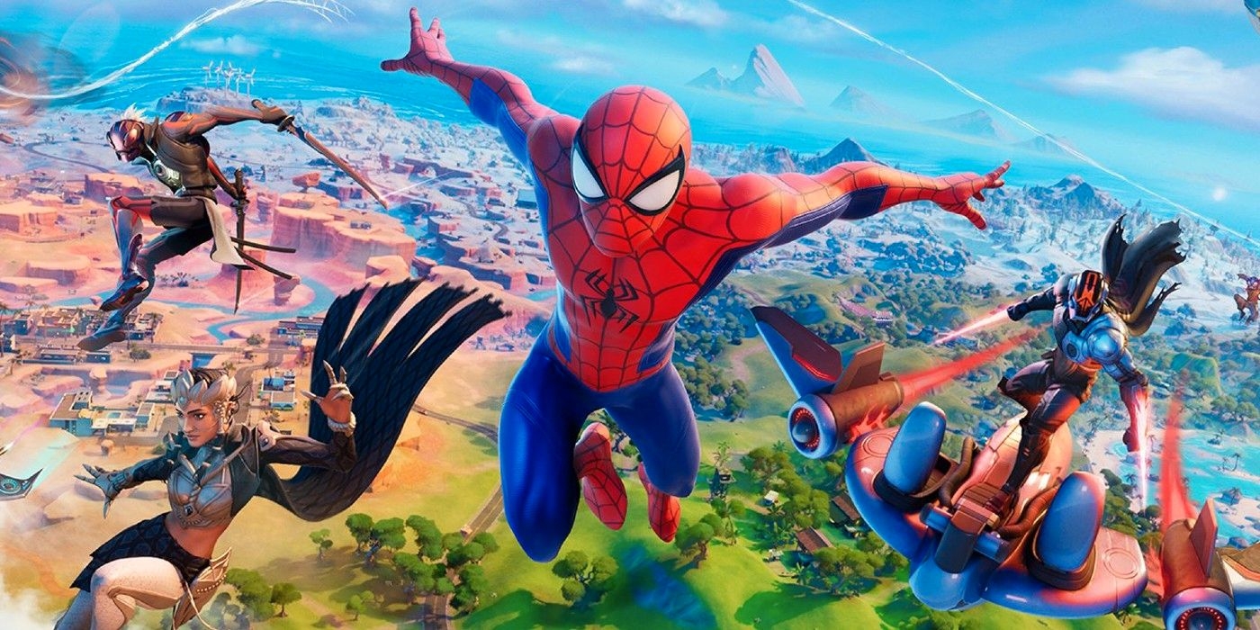 1400x700 Fortnite Chapter 3 Confirms Spider Man, New Mechanics, And More, Dual Screen