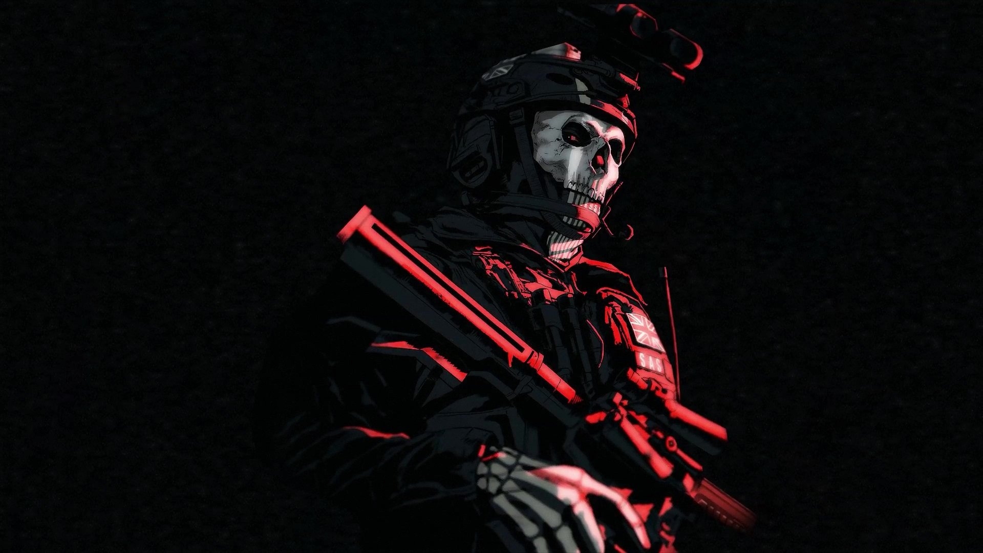 1920x1080 Call Of Duty: Modern Warfare II Ghost Live Wallpaper, Desktop