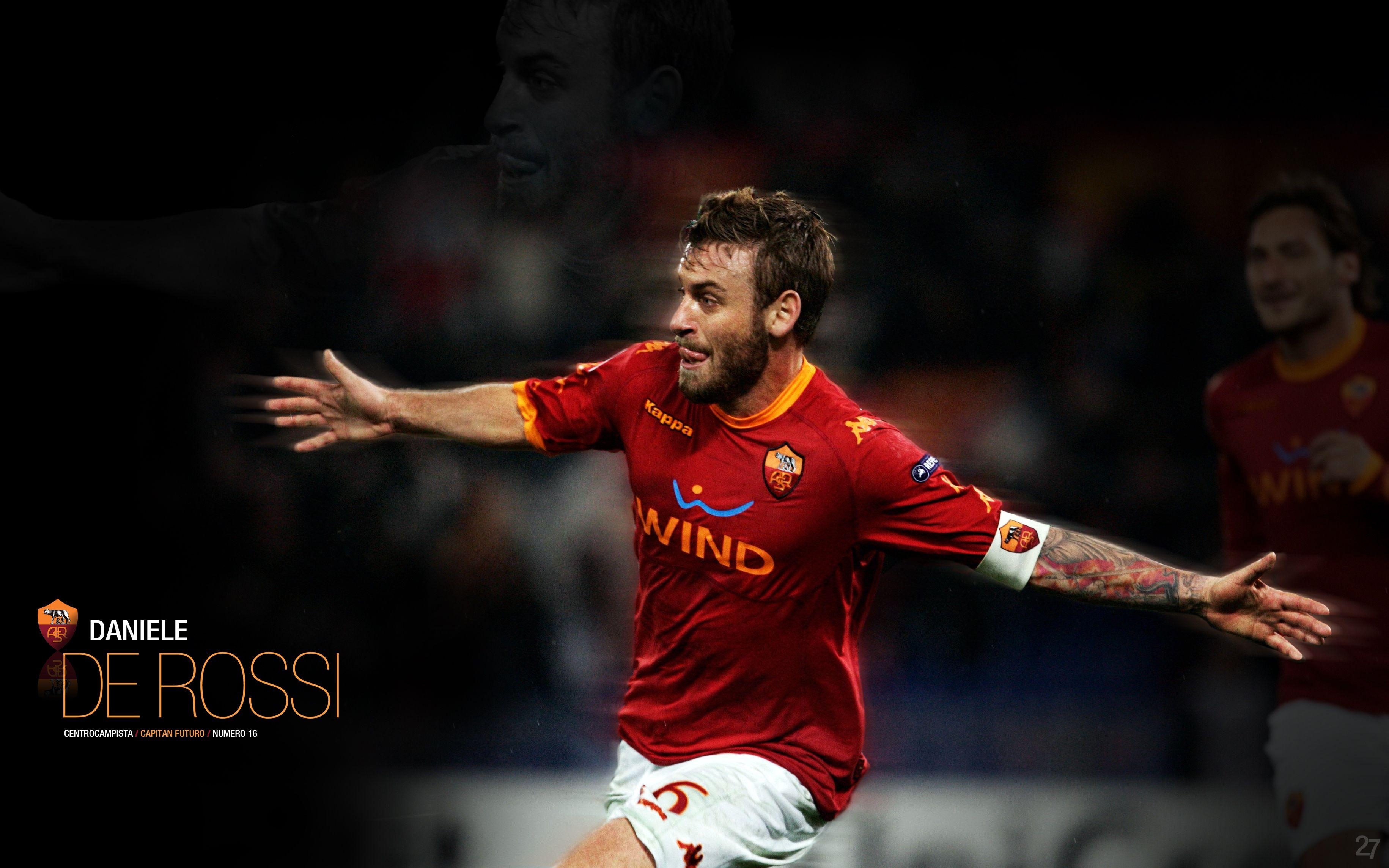 3670x2290 New Totti and De Rossi wallpaper, Desktop