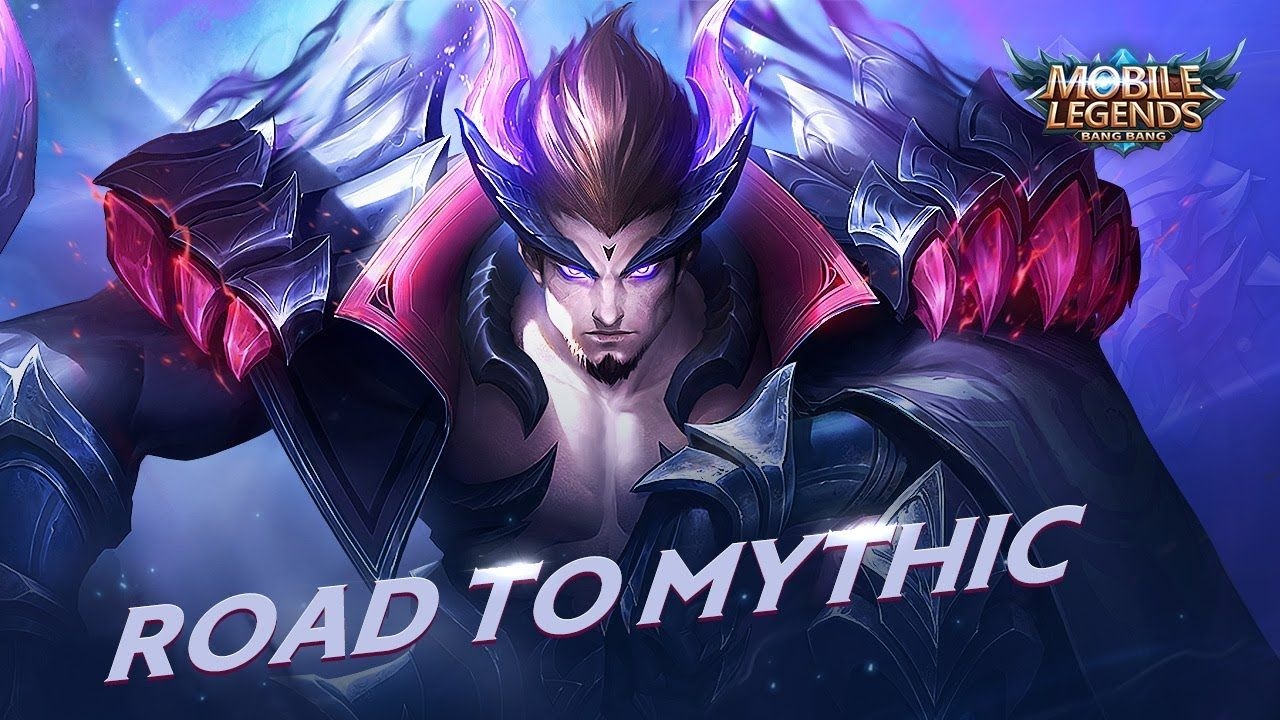 1280x720 Road to Mythic. Black Dragon. Yu Zhong. Mobile Legends: Bang Bang, Desktop