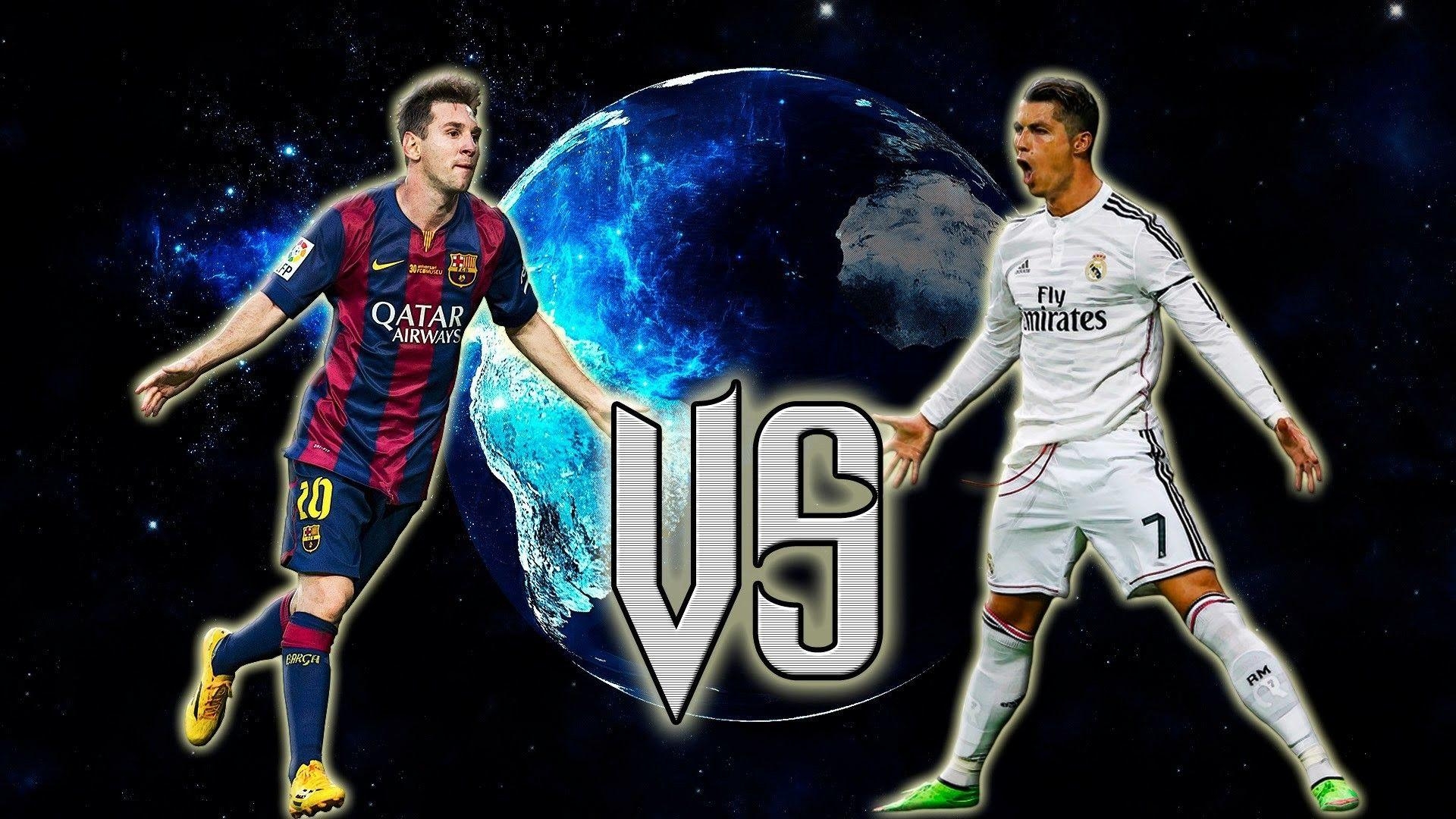 1920x1080 Messi vs Ronaldo Wallpaper 2018 HD, Desktop