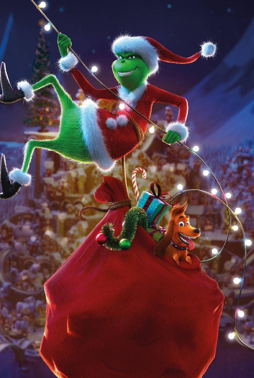 870x1280 Download Grinch movie Wallpaper by silverbull735 now. Brows. Wallpaper iphone christmas, Funny christmas wallpaper, Cute christmas wallpaper, Phone