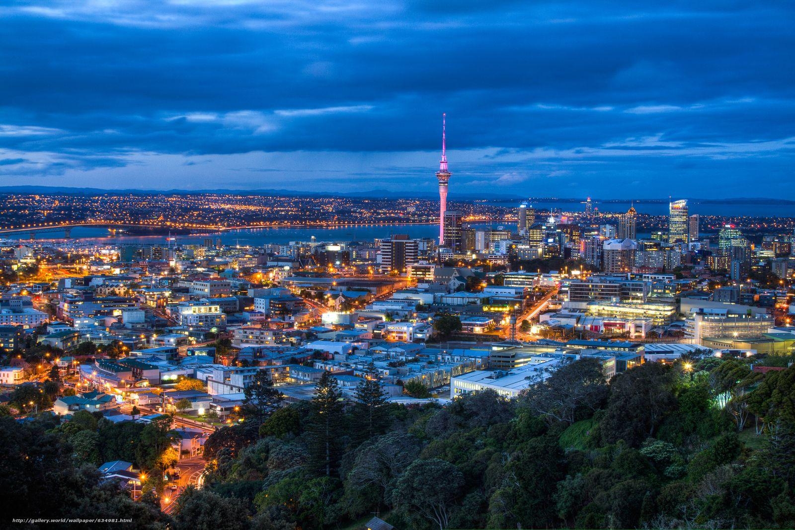 1600x1070 Download wallpaper Auckland, New Zealand, city free desktop, Desktop